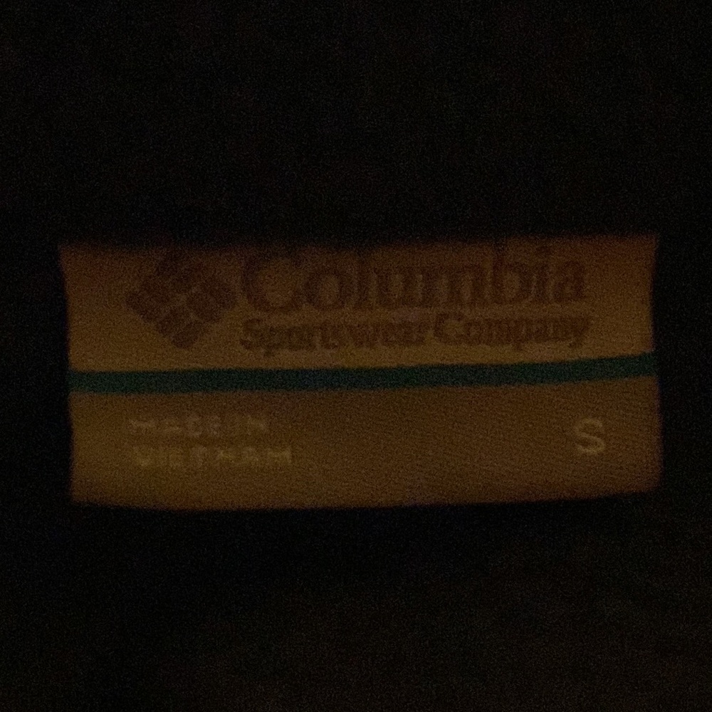 Columbia Benton Springs Half Snap Colorblock Fleece Pullover Top Shirt Small EUC - Picture 7 of 7